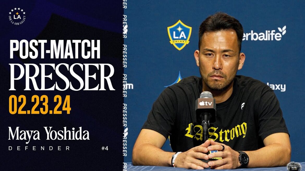 Maya Yoshida, Post-Match Presser | 2.23.24