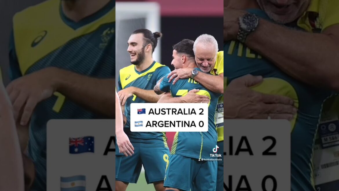 Olyroos defeat Argentina at Tokyo 2020 Olympics