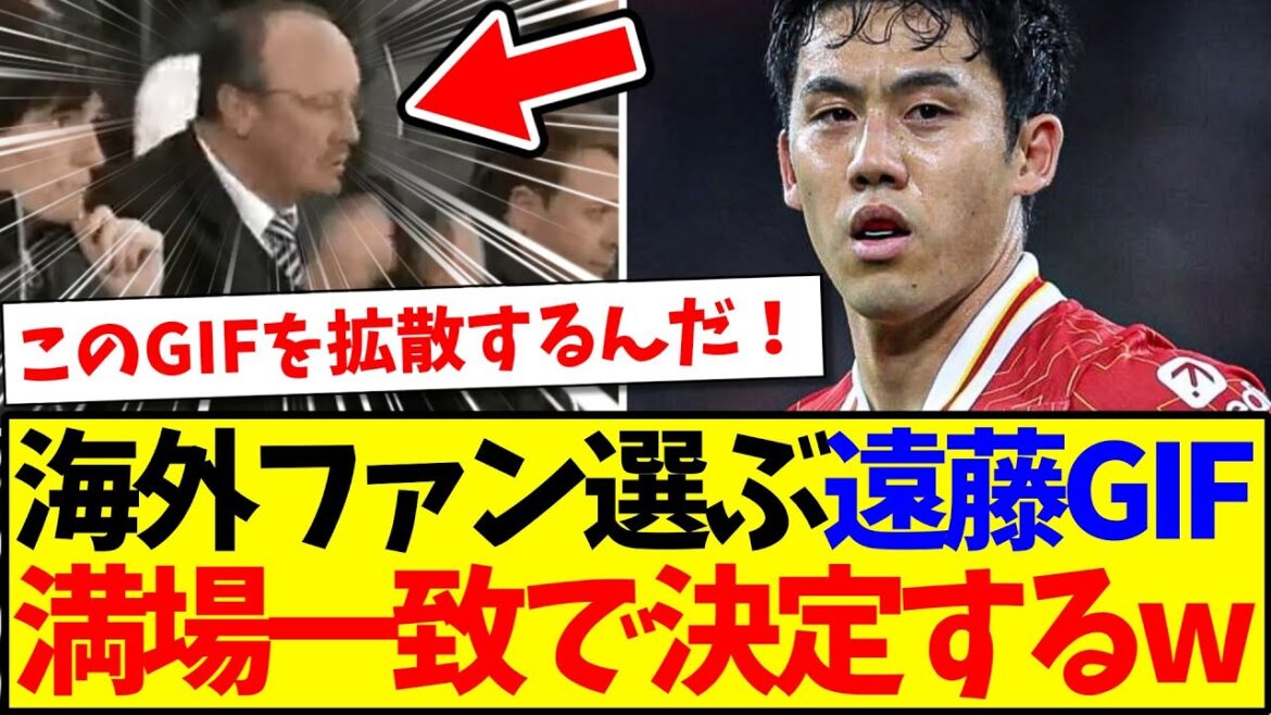 [Overseas Reaction]Here is a GIF that depicts Endo Kou, chosen by overseas fans lol