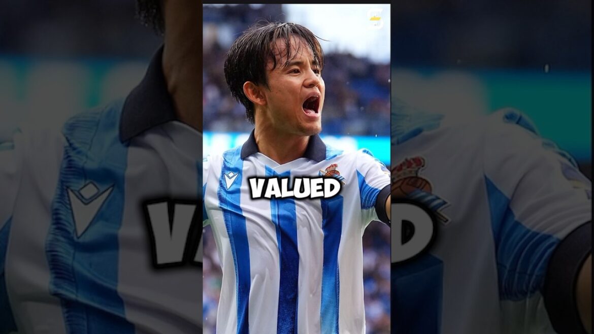 Takefusa Kubo Market Value #takekubo #realsociedad #football #shorts Takefusa Kubo Market Value #takekubo #realsociedad #football #shorts