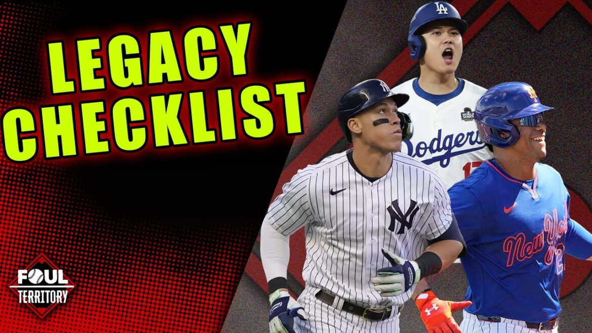 Legacy Requirements | Aaron Judge, Shohei Ohtani, Juan Soto Legacy Requirements | Aaron Judge, Shohei Ohtani, Juan Soto