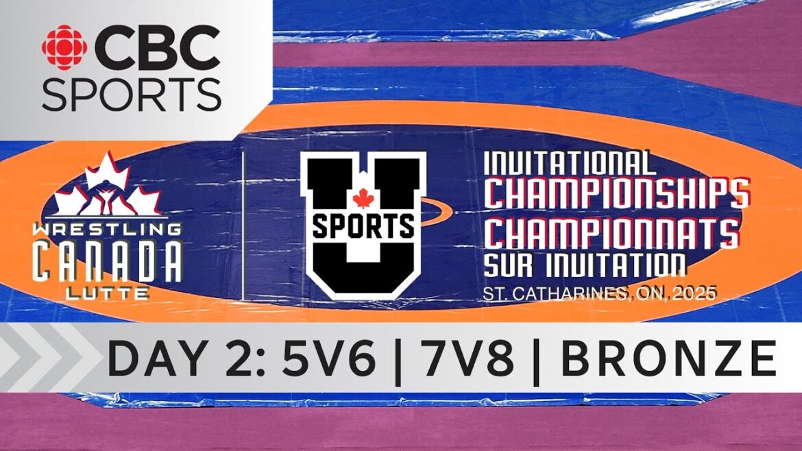 U Sports Wrestling: WCL Invitational Championships - 5 v 6 | 7 v 8 and Bronze Medal Matches