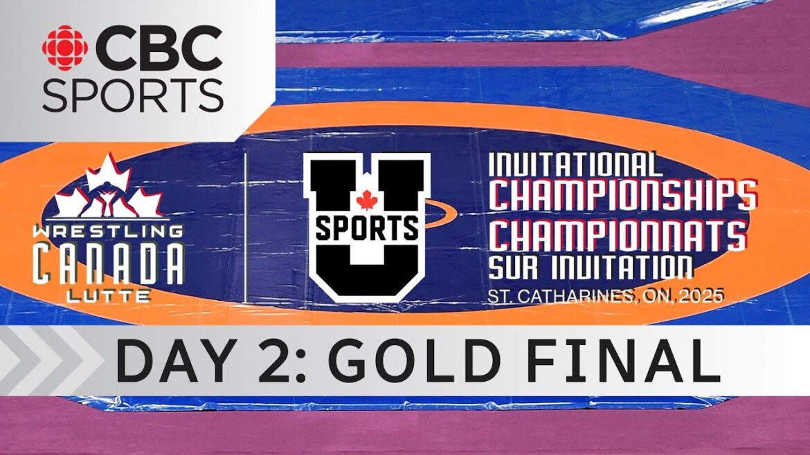 U Sports Wrestling: WCL Invitational Championships – Gold Medal Match | #CBCSports U Sports Wrestling: WCL Invitational Championships - Gold Medal Match | #CBCSports