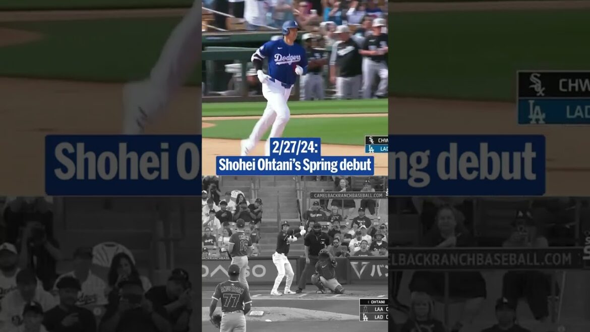 Shohei Ohtani wastes no time in Spring Training! | Shohei Ohtani Highlights
