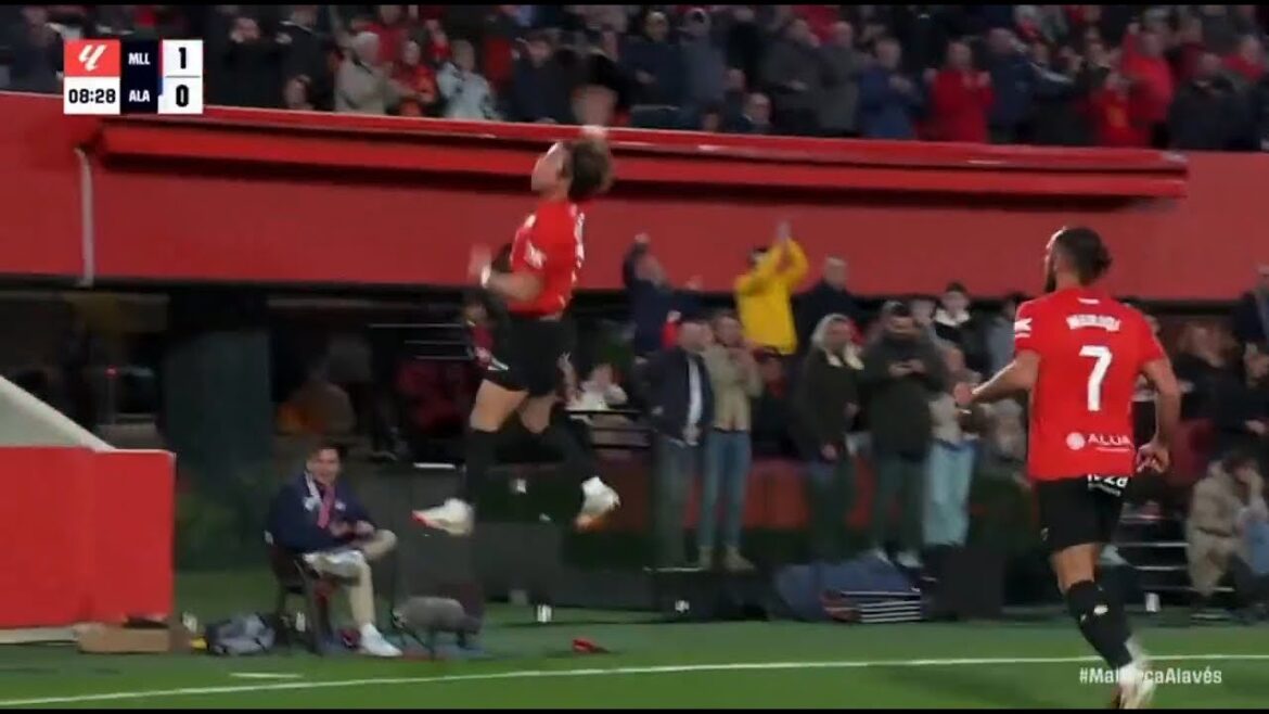 Takuma Asano goal | Mallorca vs Deportivo Alavés 1-0 Summary | LaLiga 2024/25