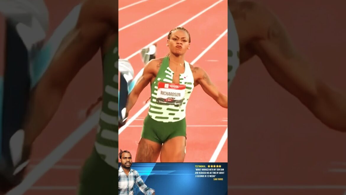 सबसेआगे 💫 Sha carry Richardson' 👑 #trackandfield #athletics #womenssports #track #speedtraining