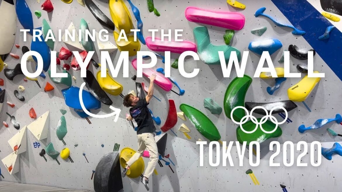 Training at Olympic wall from Tokyo 2020 | Vlog 09