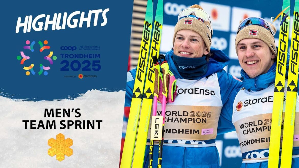 Klaebo anchors Norway to keep his 100% gold medal record alive | Trondheim 2025