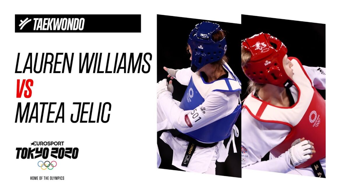 LAUREN WILLIANS vs MATEA JELIC | Taekwondo - Highlights | Olympic Games - Tokyo 2020
