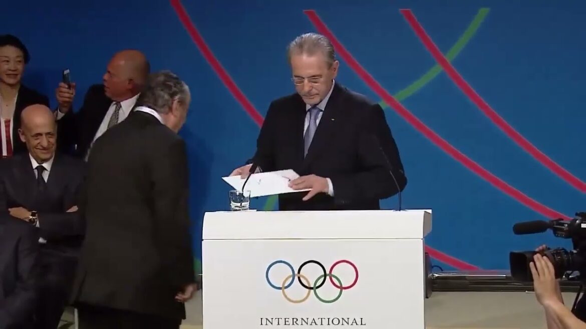 Announcement of the host city for the Games of the XXXII Olympiad in 2020 Announcement of the host city for the Games of the XXXII Olympiad in 2020