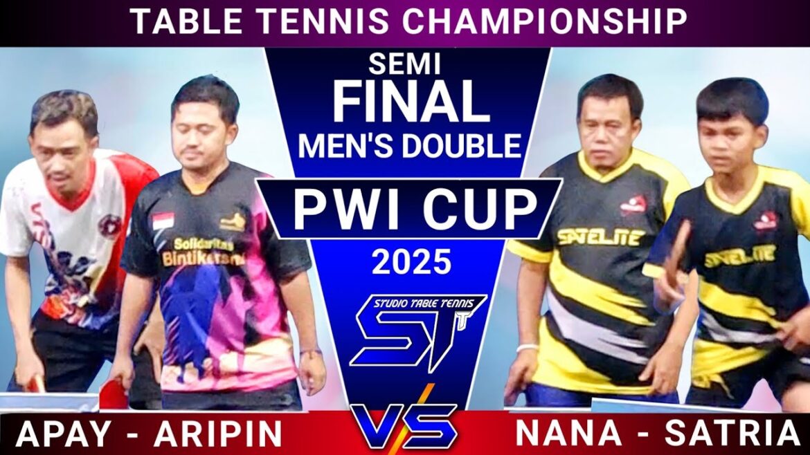 Satria / Nana 🆚 Apay / Aripin Table Tennis Championship Men’s Double PWI Cup 2025 #탁구#Zhuoqiu#National Football Table Tennis Satria / Nana 🆚 Apay / Aripin Table Tennis Championship Men's Double PWI Cup 2025 #탁구#Zhuoqiu#National Football Table Tennis