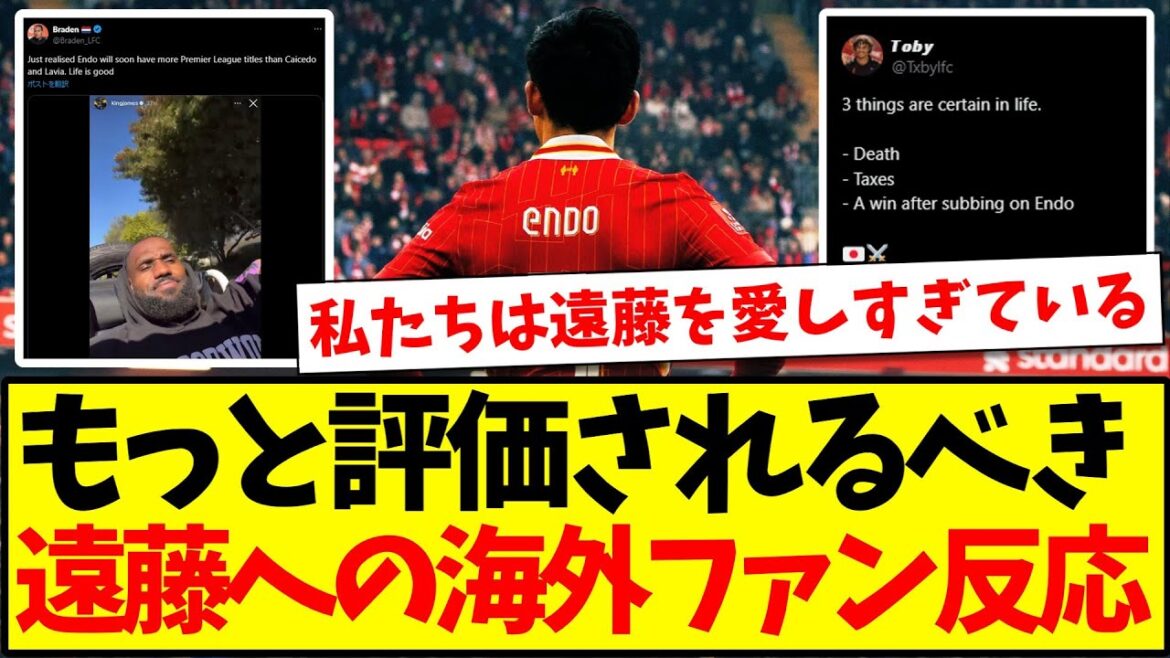 [Overseas Reaction]We have carefully selected the reactions of overseas fans to Endo Ko, which should be appreciated more! ! !