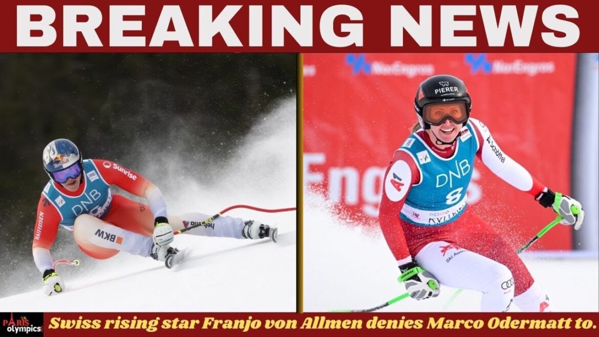Swiss Rising Star Franjo von general denies Marco Odermatt to Clinch Kvitfjell Downhill.#Olympicgames Swiss Rising Star Franjo von general denies Marco Odermatt to Clinch Kvitfjell Downhill.#Olympicgames