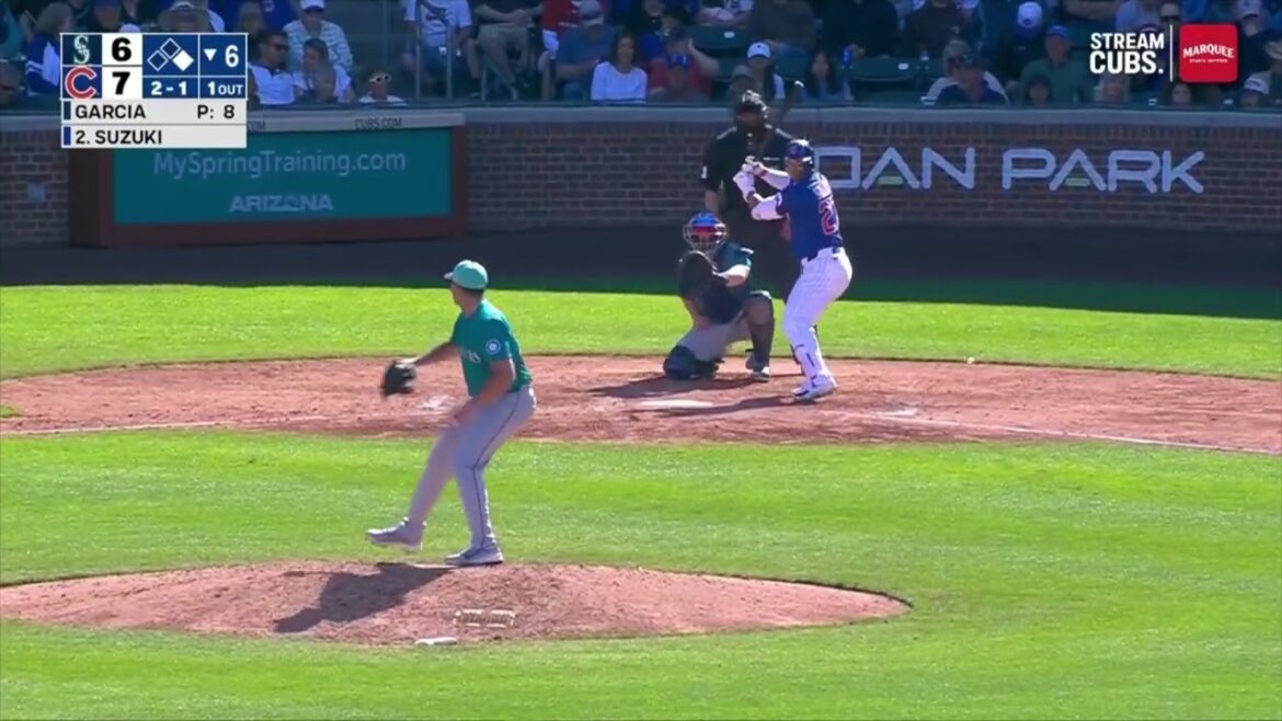 [Suzuki Seiya]2025/03/08 vs Mariners Seiya Suzuki Chicago Cubs