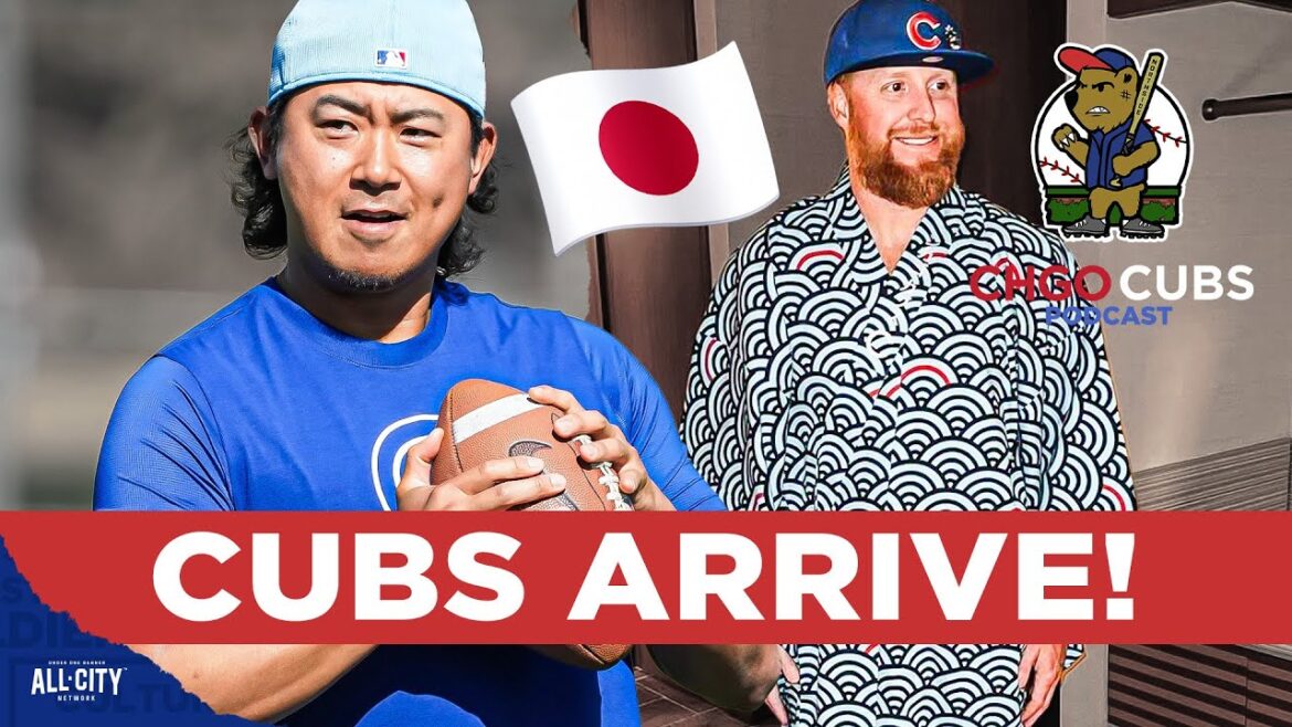 Shota Imanaga, Seiya Suzuki and Chicago Cubs land in Japan for series vs Dodgers | CHGO Cubs Podcast