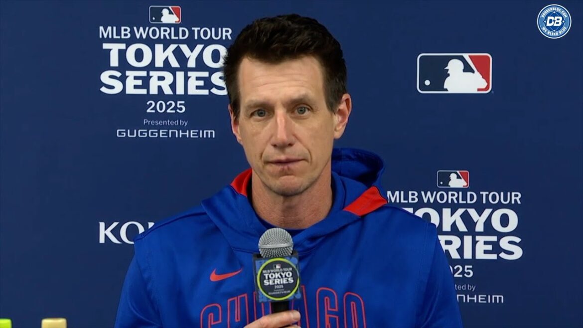 Tokyo Series: Cubs Manager Craig Counsell talks Seiya Suzuki & Japan games (Tokyo Series: Cubs director, talks about Suzuki Seiya) Tokyo Series: Cubs Manager Craig Counsell talks Seiya Suzuki & Japan games (Tokyo Series: Cubs director, talks about Suzuki Seiya)