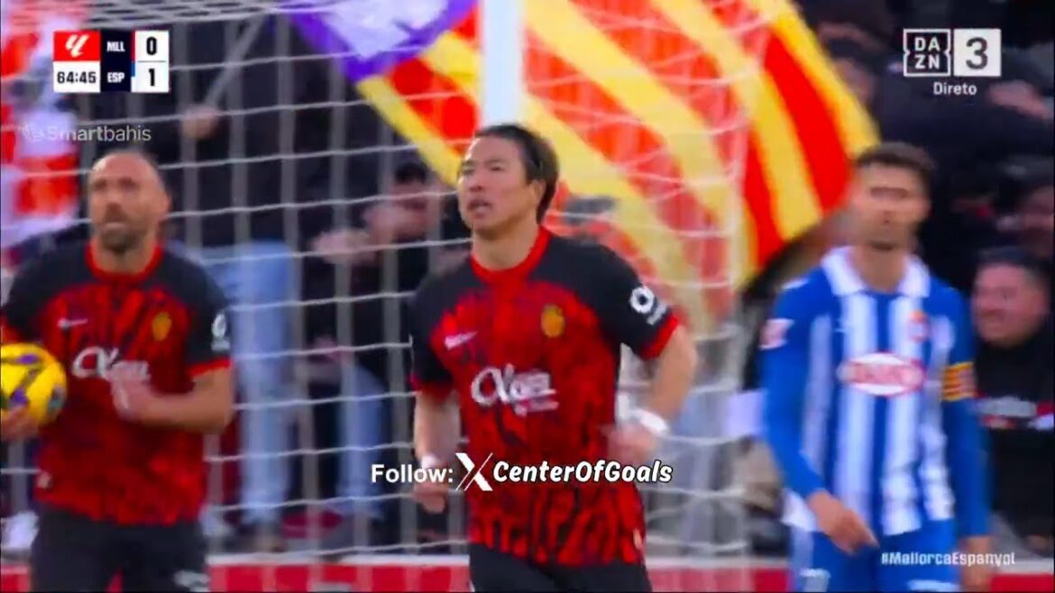 Takuma Asano goal | Mallorca vs Espanyol 1-1 Summary | LaLiga 2024/25 Takuma Asano goal | Mallorca vs Espanyol 1-1 Summary | LaLiga 2024/25