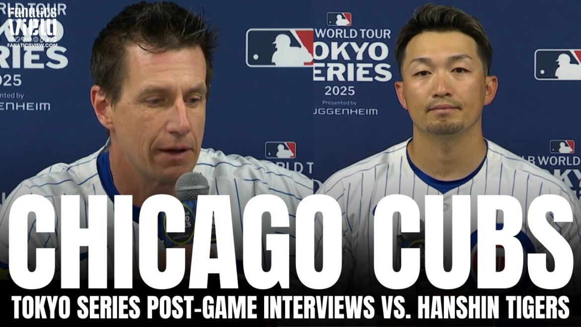Seiya Suzuki & Craig Counsell Recap Chicago Cubs Experience at Tokyo Dome vs. Hanshin Tigers