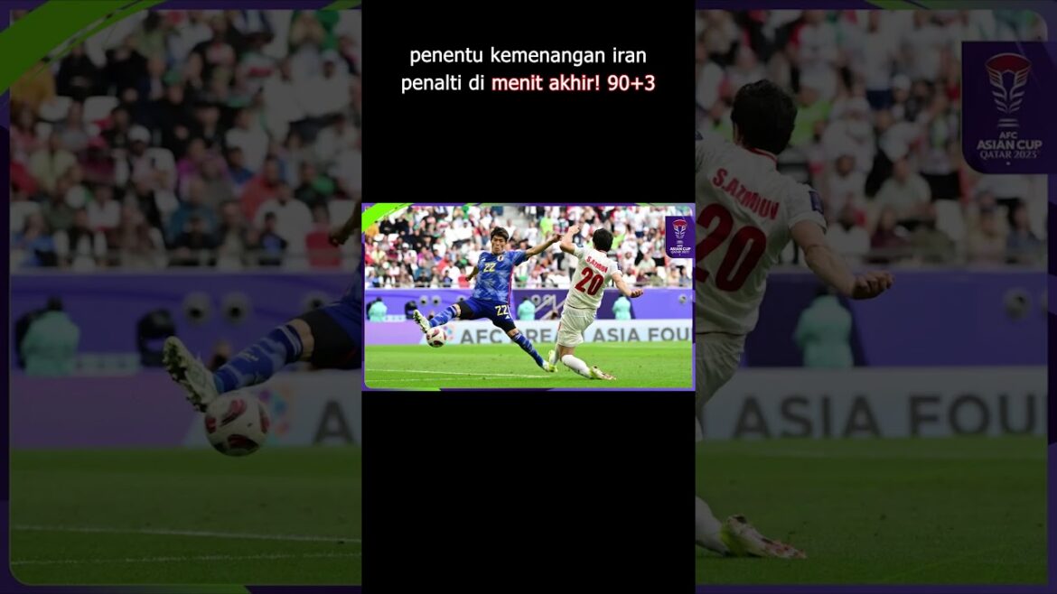 Japan vs Iranian Asian Cup #Jepang #Iran #POBASIA2023 #ASIANCUP2023