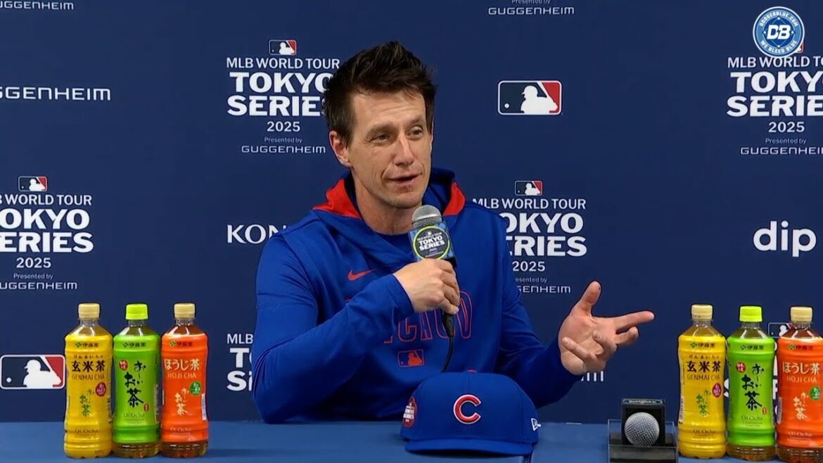 Tokyo Series: Chicago Cubs director talks about Imanaga Shota and Suzuki Seiya (Tokyo Series: Cubs manager shares details about Imanaga & Suzuki) Tokyo Series: Chicago Cubs director talks about Imanaga Shota and Suzuki Seiya (Tokyo Series: Cubs manager shares details about Imanaga & Suzuki)