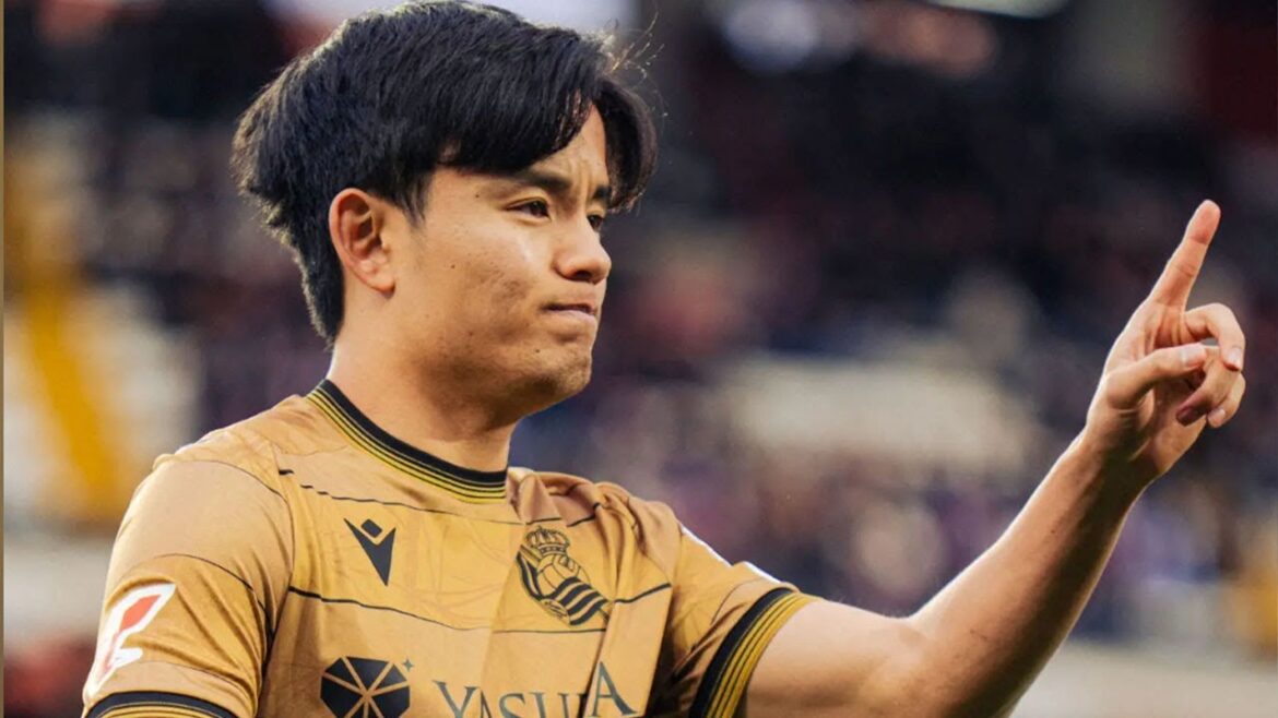 Kubo Takefusa sets out the equalizing goal! Even during the busy schedule, he played the full game and led the team's attacks![March 17th]