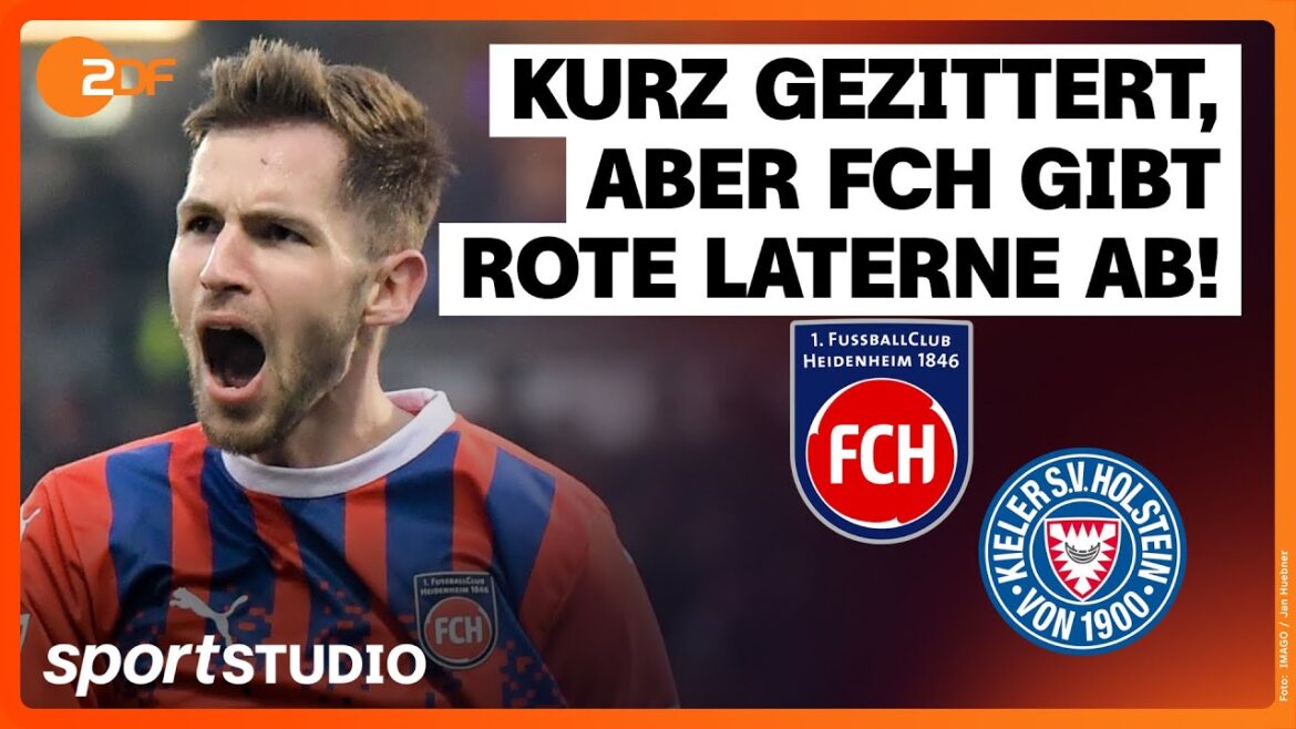 1. FC Heidenheim - Holstein Kiel | Bundesliga, matchday 26 2024/25 | sports studio