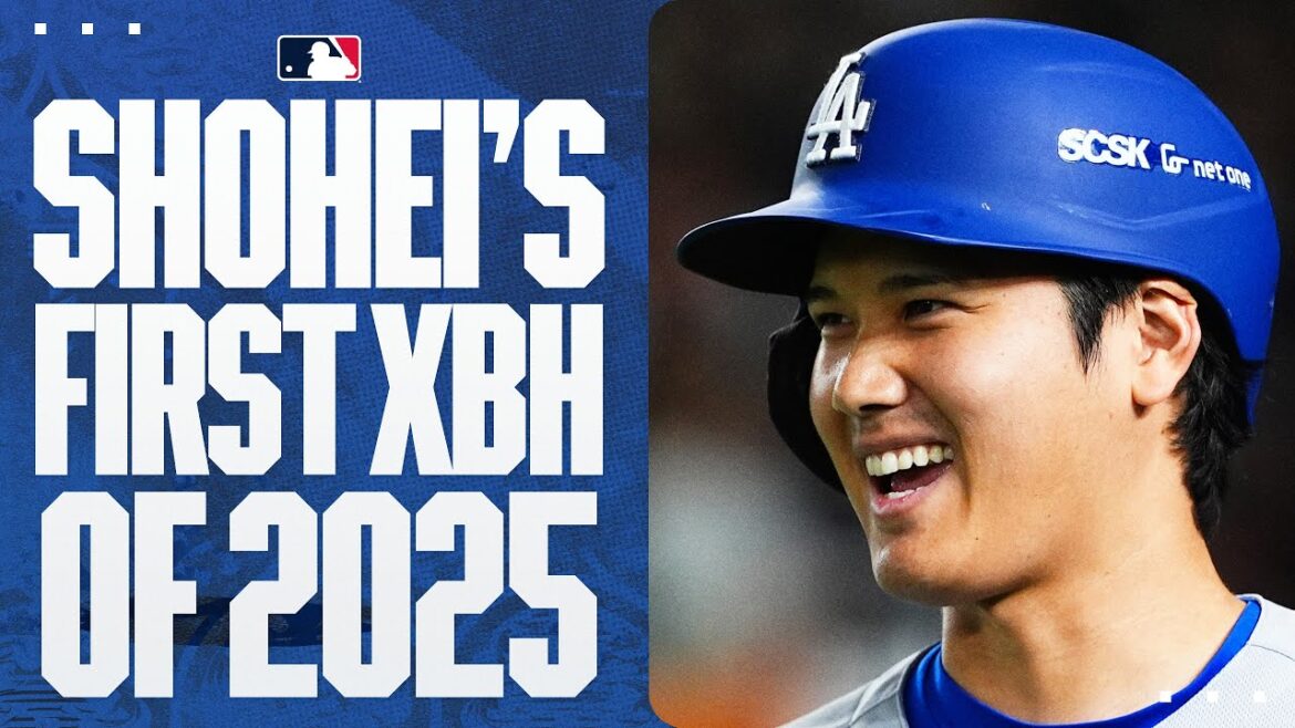 Shohei Ohtani's first extra-base hit of 2025 is a double! (Tokyo Series highlights) | Otani Shohei Highlights