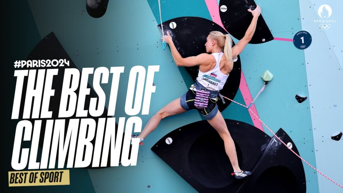 Best sport climbing moments at #Paris2024 🧗‍♀️