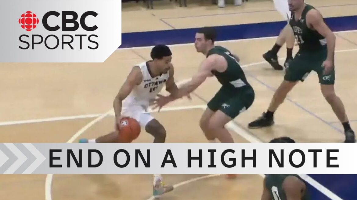 Ottawa Gee-Gees capture third straight U Sports men’s basketball bronze medal | #CBCSports