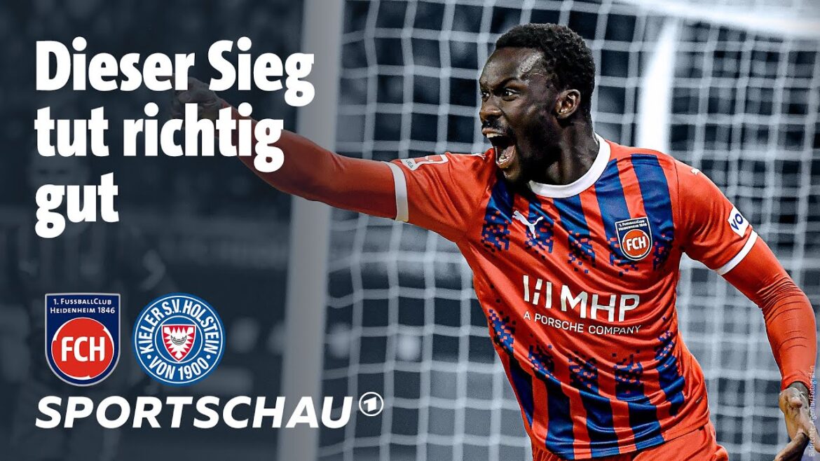1. FC Heidenheim – Holstein Kiel Highlights Bundesliga, 26th matchday | Sports show football 1. FC Heidenheim - Holstein Kiel Highlights Bundesliga, 26th matchday | Sports show football