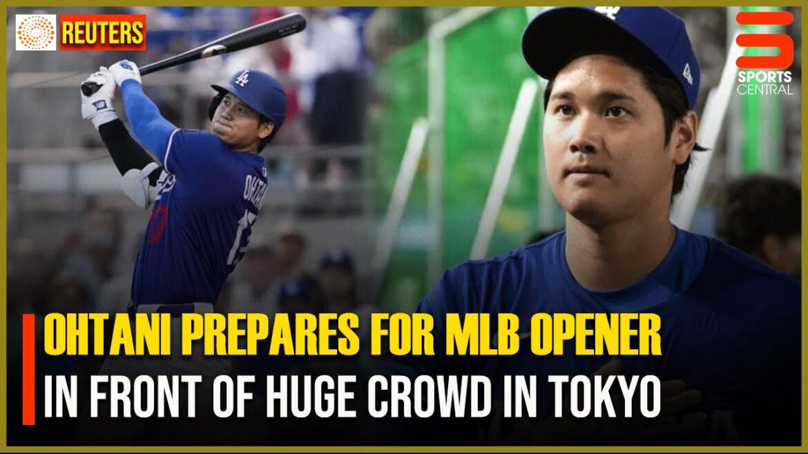 Shohei Ohtani Prepares for MLB Opener in Front of Huge Crowd in Tokyo | AD1F