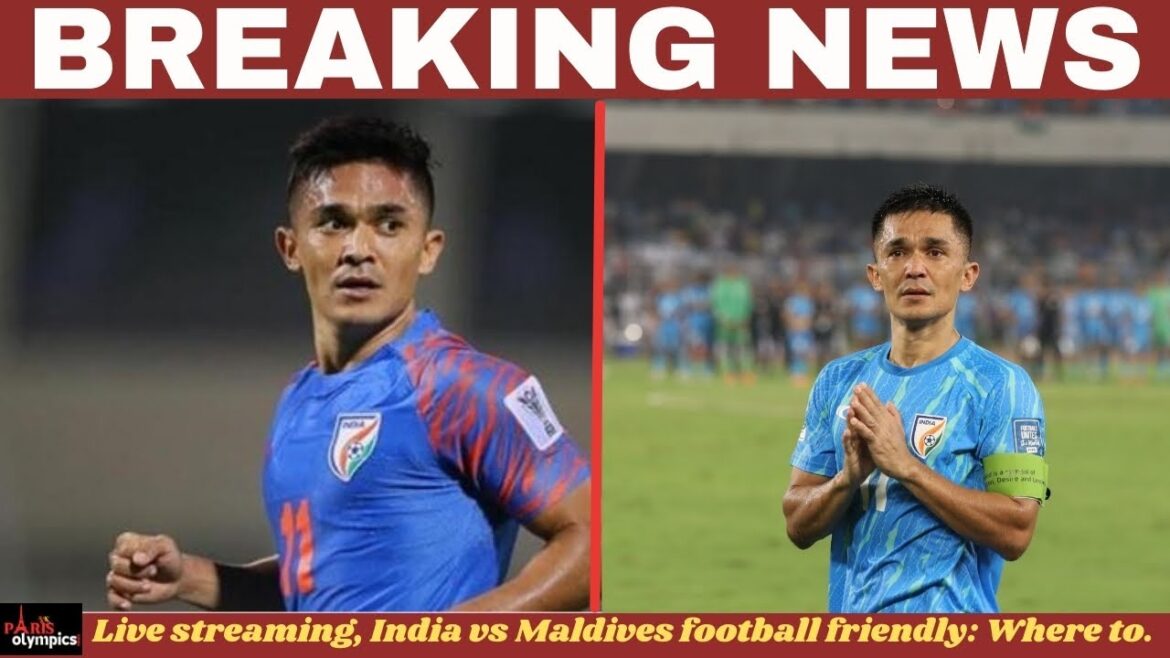 Live streaming, India vs Maldives football friendly | Where to watch Sunil Chhetri’s international.. Live streaming, India vs Maldives football friendly | Where to watch Sunil Chhetri's international..