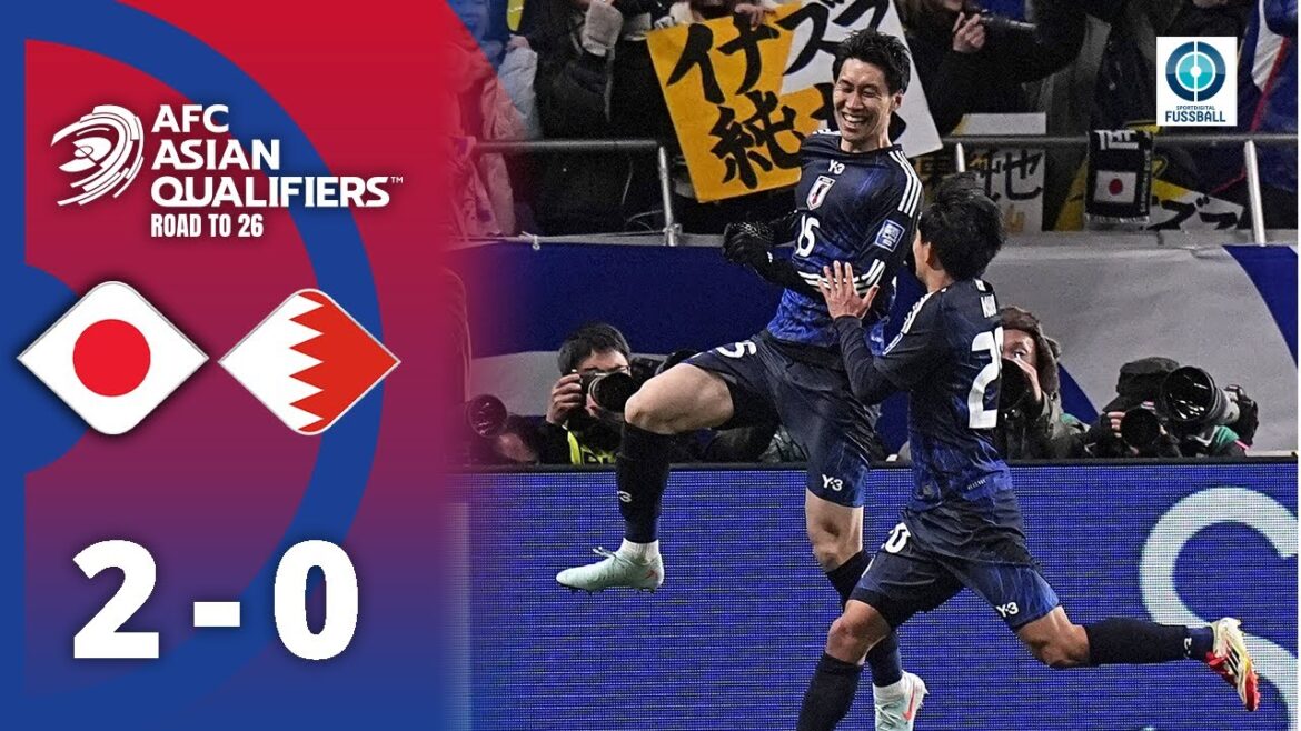 Kamada & Kubo redeem Japan! Samurai Blue solve the first World Cup ticket | Japan - Bahrain