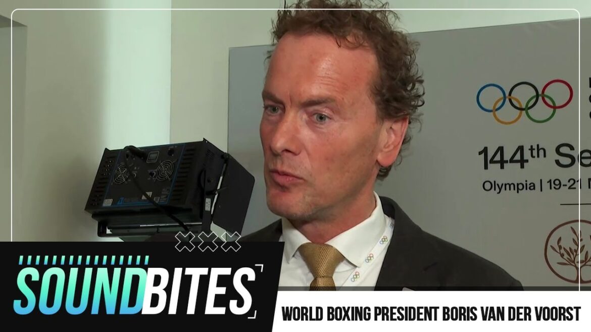 World Boxing president welcomes inclusion of sport at LA Olympics | SOUNDBITES World Boxing president welcomes inclusion of sport at LA Olympics | SOUNDBITES