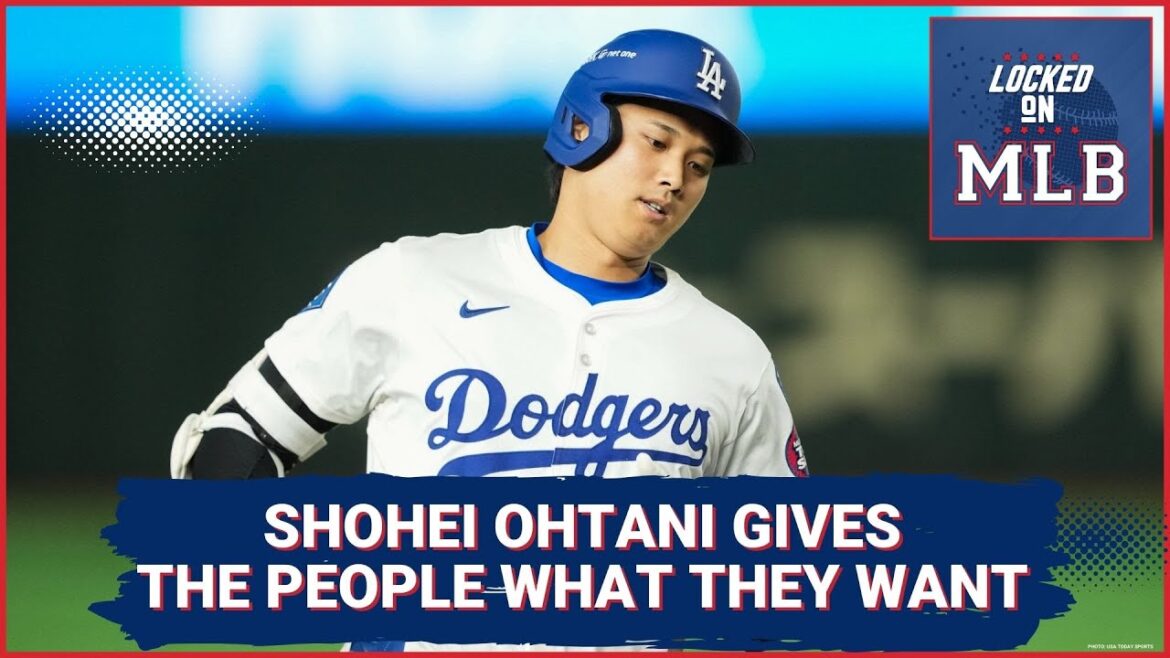Shohei Ohtani Homers As The Dodgers Sweep the Cubs
