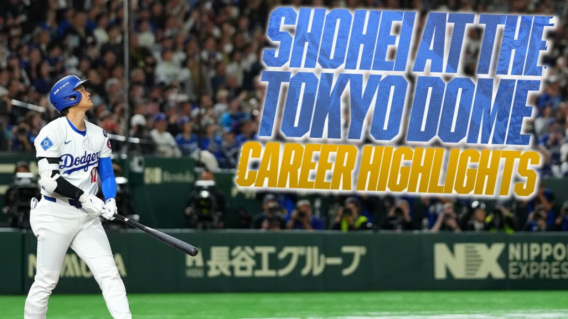 Shohei Ohtani GREATEST MLB/World Baseball Classic moments at the Tokyo Dome! | Shohei Ohtani Highlights