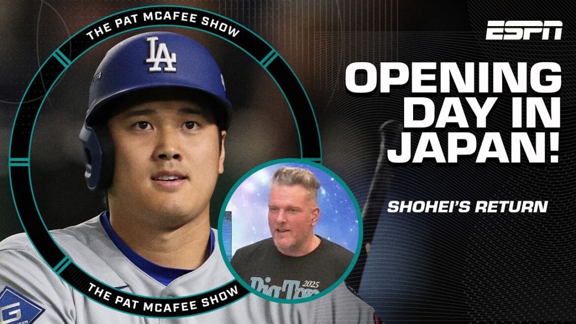 BASEBALL IS BACK ⚾️ Shohei Ohtani’s homecoming & Japanese pitching matchup 🇯🇵 | The Pat McAfee Show BASEBALL IS BACK ⚾️ Shohei Ohtani's homecoming & Japanese pitching matchup 🇯🇵 | The Pat McAfee Show