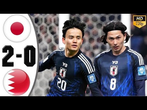 FULL HIGHLIGHT JAPAN VS Bahrain 2-0full match AFC ASIAN QUALIFIERS ROAD TO 2026 FULL HIGHLIGHT JAPAN VS Bahrain 2-0full match AFC ASIAN QUALIFIERS ROAD TO 2026