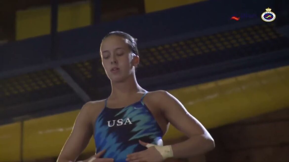 USA DIVER !! JESSICA PARRATTO 10M PRELIM SEMI FINAL MADRID 2020 HIGHLIGHTS.