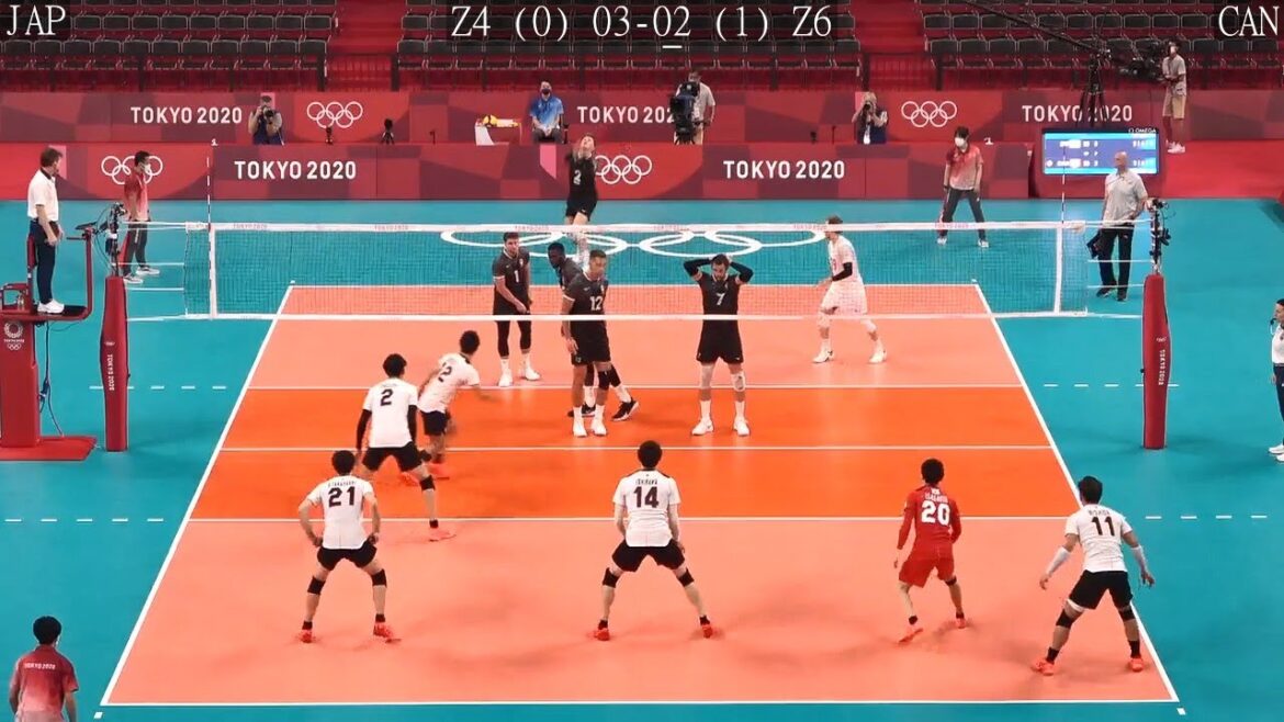 Volleyball Japan vs Canada - Amazing FULL Match Tokyo Olympics