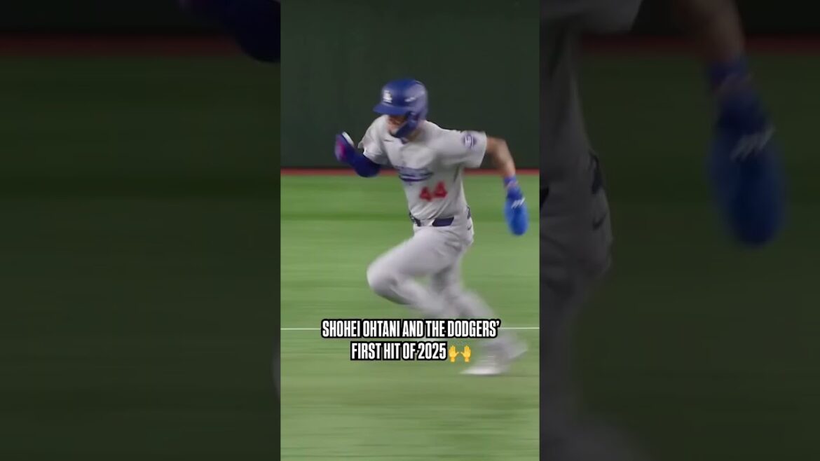 ๐จ Shohei Ohtani’s First Hit of 2025 ๐ #Dodgers #MLB #SHOHEOHTANI ๐จ Shohei Ohtani's First Hit of 2025 ๐ #Dodgers #MLB #SHOHEOHTANI