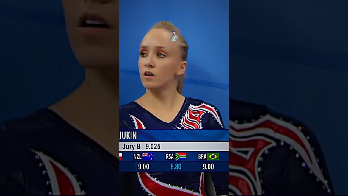 They should have just gotten two golds😢 #gymnastics #unevenbars #olympics #tie #sports