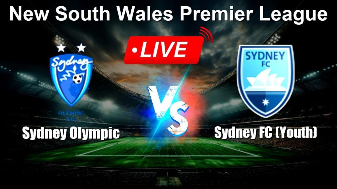 🔴 LIVE: Sydney Olympic vs Sydney FC (Youth) - Live Score Today