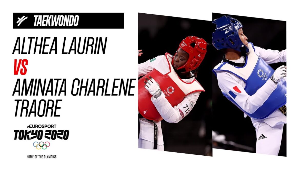 ALTHEA LAURIN vs AMINATA CHARLENE TRAORE | Taekwondo - Highlights |  Olympic Games - Tokyo 2020
