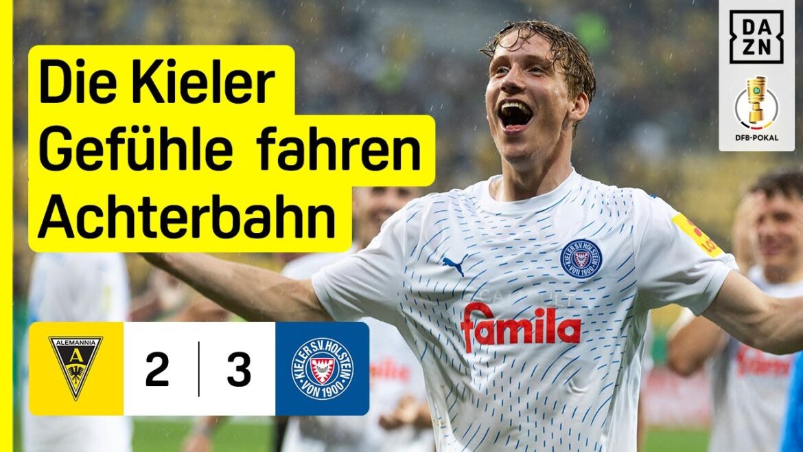 Insane final phase! Rosenboom doubles lets Kiel cheered: Aachen – Holstein Kiel | DFB Cup Insane final phase! Rosenboom doubles lets Kiel cheered: Aachen - Holstein Kiel | DFB Cup