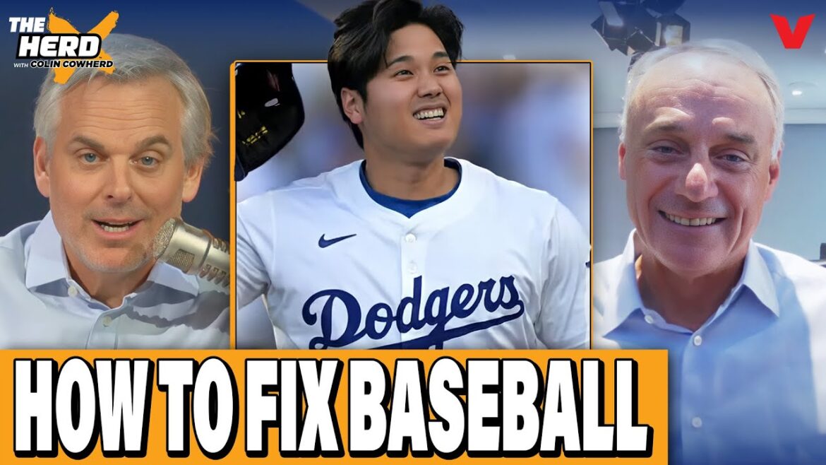 Colin Cowherd & MLB’s Rob Manfred on Shohei Ohtani & Dodgers, fixing baseball | THE HERD Colin Cowherd & MLB’s Rob Manfred on Shohei Ohtani & Dodgers, fixing baseball | THE HERD