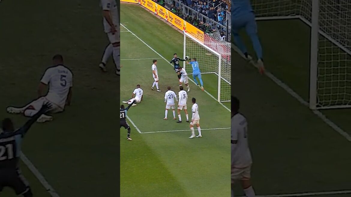 John McCarthy & Miki Yamane's Off The Line Save #LAGalaxy #MLS