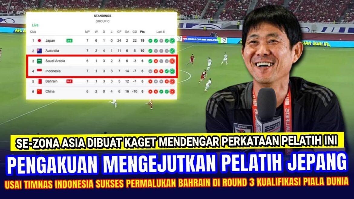 🔴 Back to the world !! Japanese coach is unexpected about talking about the Indo national team at the World Cup