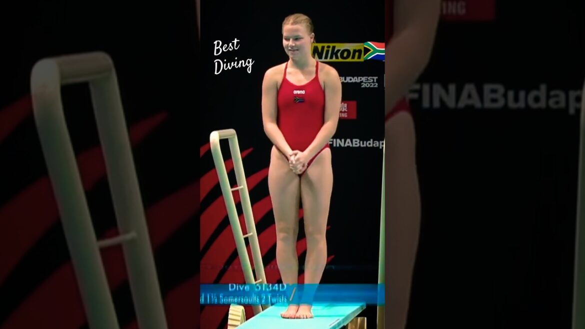 🌀 Bailey Savannah 🇿🇦 | Incredible Olympic Springboard Dive ✨