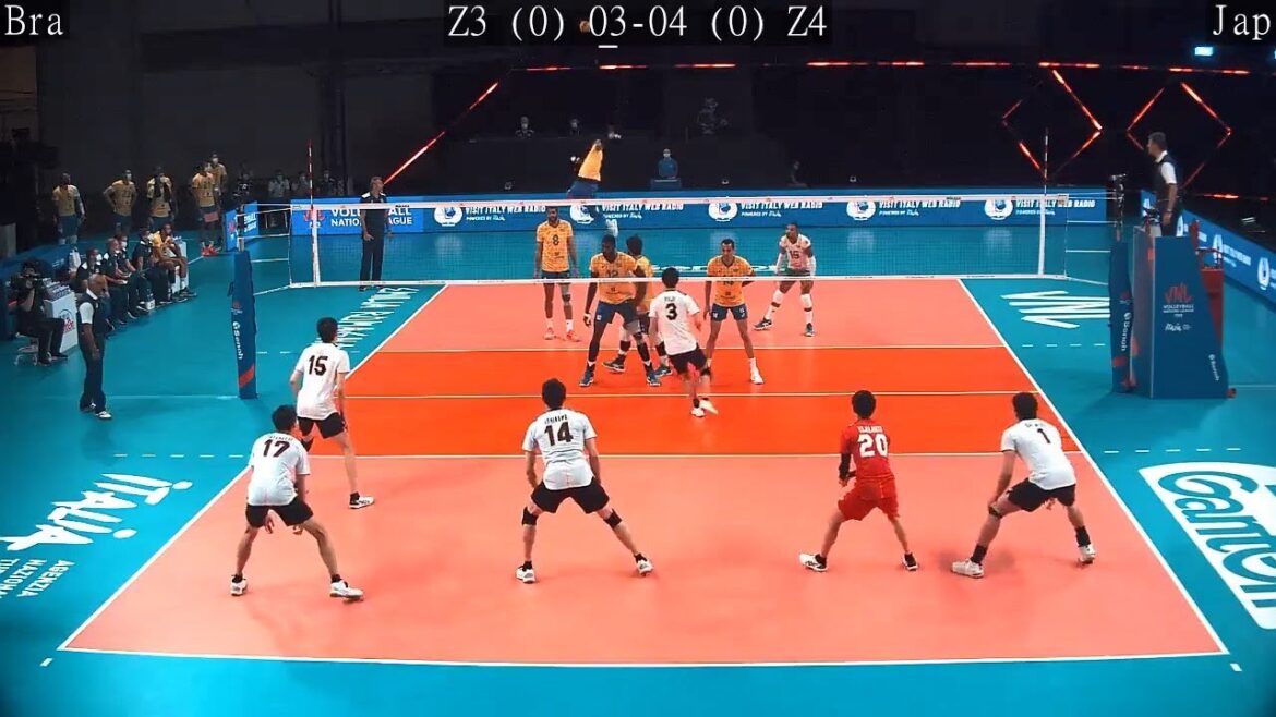 Volleyball Japan - Brazil Amazing FULL Match